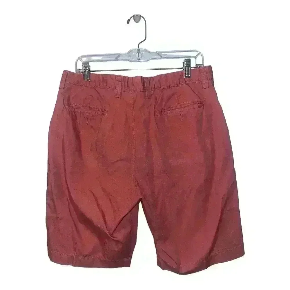 J Crew Club Mens Salmon Chino Shorts, Size 33